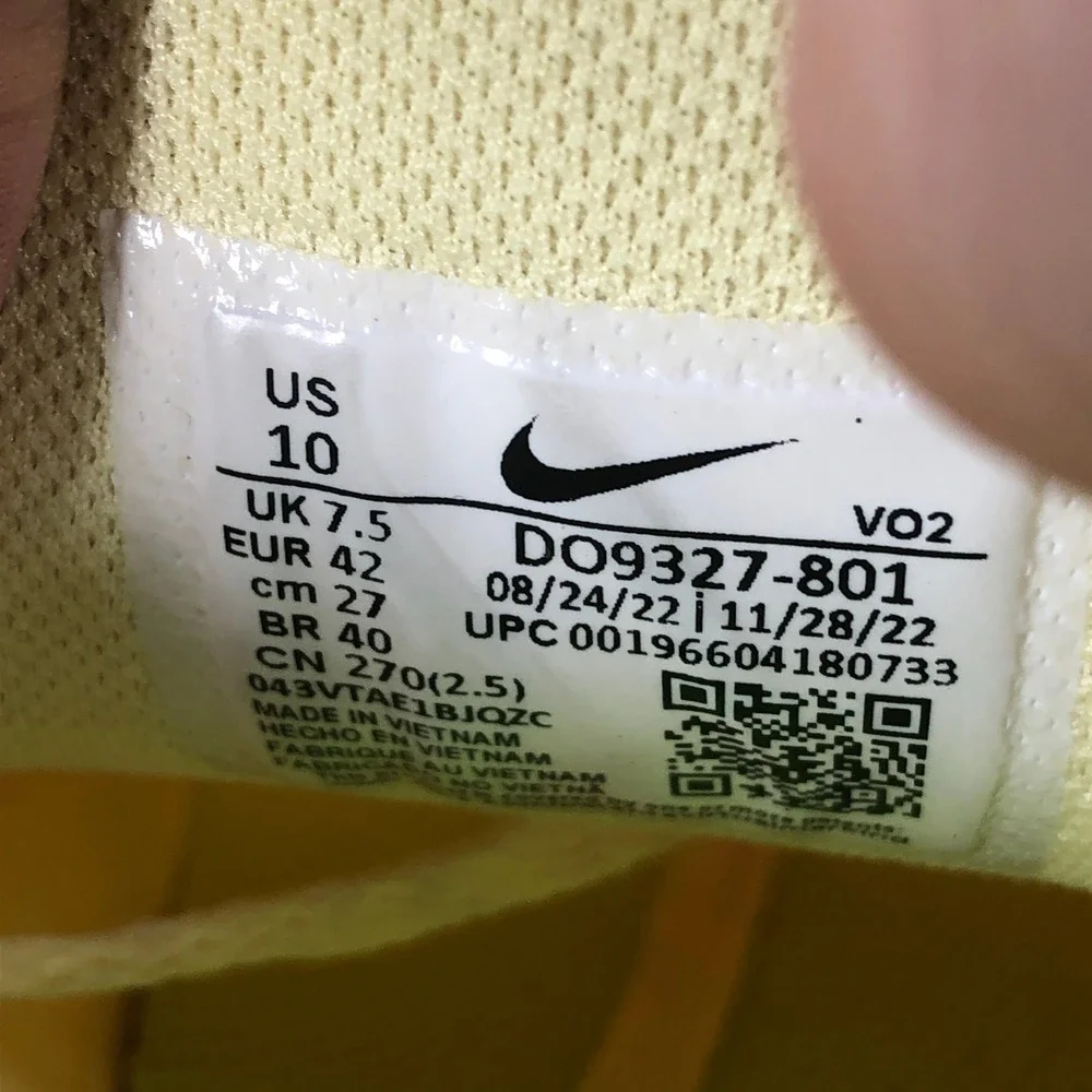 Nike Metcon 8 Womens Training Shoes Citron Tint Volt DO9327-801 Size 10 Gym